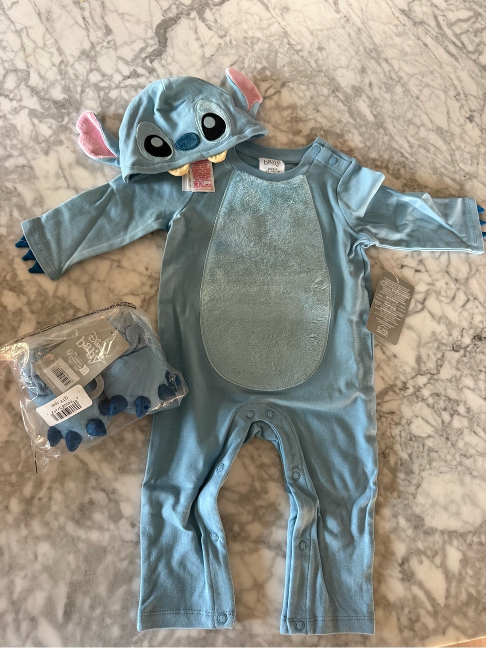 NWT Disney Stitch Costume 9-12 months